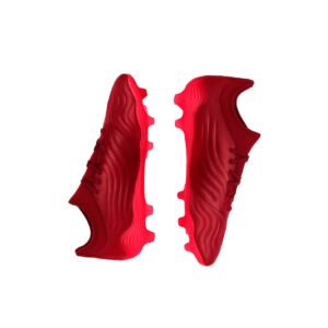 Crimson grip soccer cleats