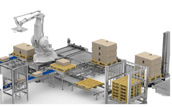 Robot de paletizado Envaser