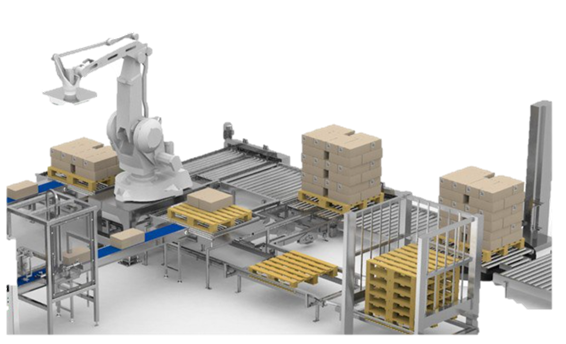 Robot de paletizado Envaser